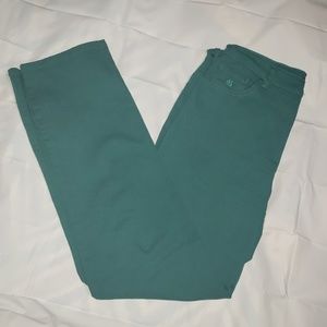 GREEN JEANS 10 AMANDA BY GLORIA VANDERBILT